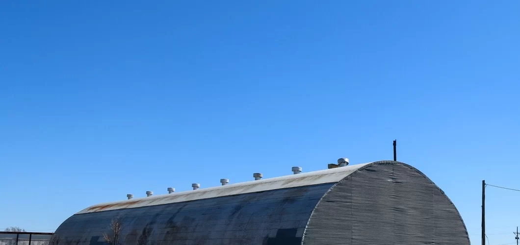 Canvas quonset hut