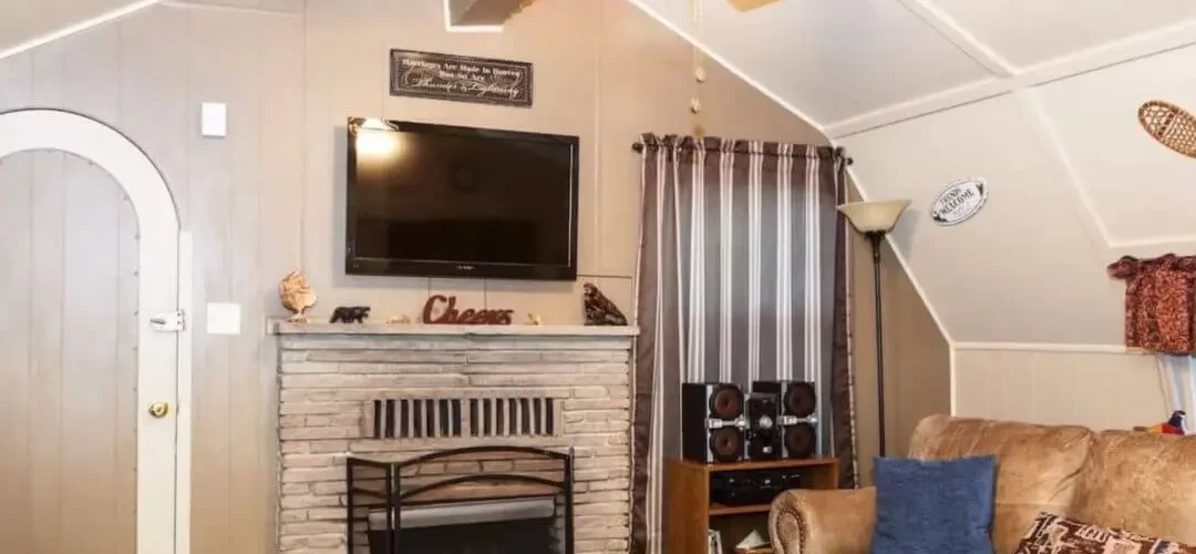 Quonset hut cabin