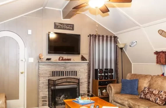 Quonset hut cabin